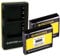 PATONA Dual Charger + 2x Battery NP-BG1 compatible with Sony CyberShot DSC-H9, DSC-H10, DSC-W90, DSC-W100, DSC-W200