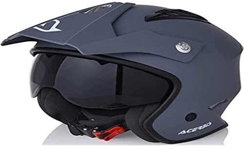Acerbis Casque Jet Air Gris , S (55/56)