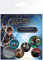 Close Up D831645 Fantastic Beasts 2 Button Set Nifflers, Mehrfarbig, 10x15cm, 2 Einzelteil