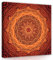 Leinwandbild Consalnet - Leinwand Bilder - Mandala Orient Rot - 80x80 cm Leinwandbilder - Bild auf leinwand - Wandbild XXL groß Wandbilder für Wohnzimmer Schlafzimmer Wohnzimmerbilder Modern