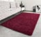 linyingdian Ultra Soft Indoor Modern Area Teppiche Flauschige Wohnzimmer Teppiche geeignet für Kinder Schlafzimmer Home Decor Kinderzimmer Teppiche (Weinrot, 80x120cm)