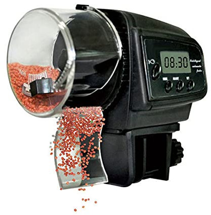 Automatic Fish Feeder Fish Food Dispenser Goldfish Koi Auto Fish Food Dispenser Timer Feeder for Small Fish Tank, Vacation, Holidays