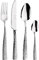 Pintinox, Set 24 pezzi Posate Palace Martellato, Acciaio Inox, Made in Italy, 6 persone