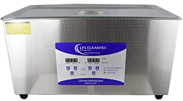 LFS CLEANTEC Ultraschallreiniger Digital Pro DP-060S - 15L digitales Ultraschallreinigungsgerät mit Degas Funktion und Semiwave Modus