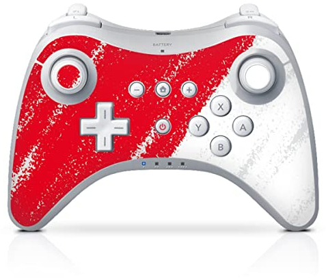 DeinDesign Skin kompatibel mit Nintendo Wii U Pro Controller Folie Sticker Bundesliga 1. FC Union Berlin Logo
