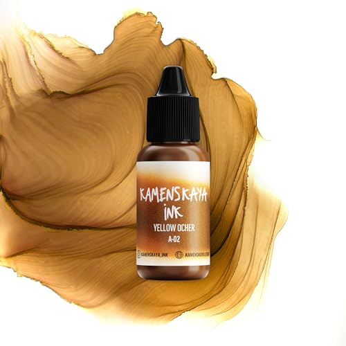 KAMENSKAYA Alkoholtinte Basic Line A 15 ml (2 gelbe Ocker)