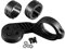 Msm-case Supporto GPS per Garmin Edge 530/830/1030 Plus/1040/1040 Solar - Manubrio Bici per GPS e Altri Dispositivi - Videocamera per Fari Bici