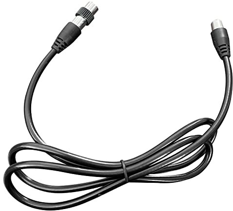 Chaowei Cavo di prolunga coassiale TV da 1 m con spina coassiale maschio a femmina, prolunga per presa antenna per Freeview, Sky/Sky HD, Virgin, BT, DVD, VCR da collegare alla televisione