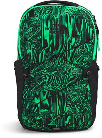 THE NORTH FACE Jester Commuter Laptop Backpack, Chlorophyll Green Digital Distortion Print/TNF Black, One Size, Chlorophyll Green Digital Print/Tnf Black, One Size, Jester Backpack (NF0A3VXFOSZ)