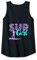 Damen SUP Girl Stand Up Paddling Abstrakt SUP Surfer Wassersport Tank Top