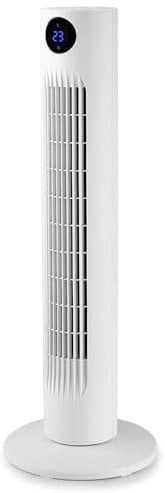 Orbegozo TWM 0960 - Torre de ventilación. Altura 78 cm. Potencia 60W. Función oscilación. Panel táctil. Asa para fácil transporte.