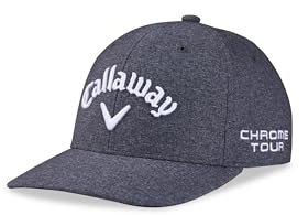 Callaway Herren Golf Tour Authentic Hat - Ai Smoke Verschluss, Heather Grey, M EU