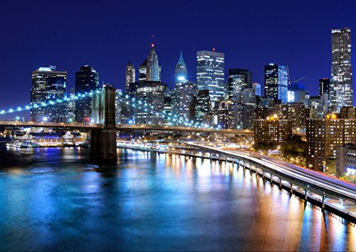 Puzzle 2000 Teile - New York by Night
