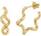 NOELANI Creolen 925 Sterling Silber Damen Ohrschmuck, 2 cm, Gold, Kommt in Schmuck Geschenk Box, 2037907