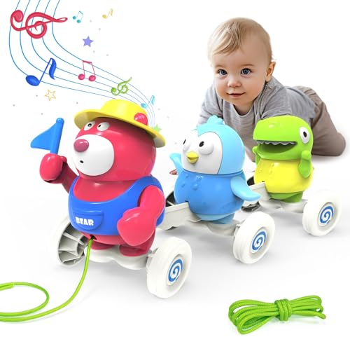 seveclotree Juguetes Niños 1 2 Año,Musical Juguetes Bebes,Juguete para Gatear para Bebes 12 18 Meses,Regalos Originales Bebes 1 2 3 Año