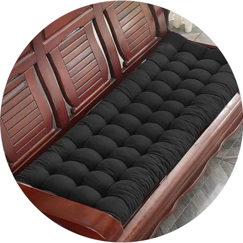 Bankkissen Outdoor Bankauflage 1/2/3-Sitzer 8cm Dickes Sofa-Bank Sitzkissen Gartenbank Kissen für Zuhause, Garten, Schaukel, Terrasse Kissen Sitzpolster ( Color : #3 , Size : 55x170cm/21.6x66.9in )
