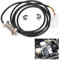 Bvizyelck Motorrad Tacho Sensor Kabel, Digital Tachometer Kilometerzähler Sensor Kabel mit 2 Magneten, Beschichtetes Motorrad Tachowelle