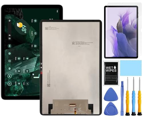 ZTOOYO For Google Pixel Tablet 2023 Screen Replacement Kit LCD Display Digitizer Touch Screen Assembly With Tools 11 Inch Matte Black