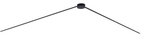 QAZQA - Modern Modernes Schienensystem Komplettset I Spotlight I Deckenspot I Deckenstrahler I Strahler schwarz 1-phasig 400 cm mit rundem Netzteil - Magnetic I Wohnzimmer I Schlafzimmer - Aluminium L