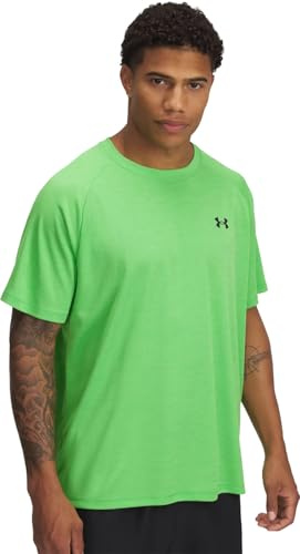 Under Armour UA TECH Textured SS Cyber Green - XXL
