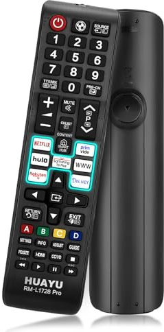 Neue Universal für Samsung Fernbedienung-Smart-TV, UniversalFernbedienung für Samsung Fernseher Original, Infrarot Ersatz Fernbedienung für AA59 BN59 mit 6 Schnelltasten