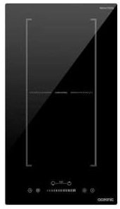 Domino induction encastrable - OCEANIC - OCEATI2Z2BF - Flex 2 feux - 3600 W - Noir