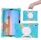 Viaggio con tablet Custodia Compatible with Bambini Compatibile con Samsung Galaxy Tab S6 10.5 2019 SM-T860/T865,Custodia Leggera in Silicone Morbido,con Cinturino da Polso Tracolla Supporto Girevole