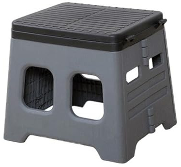 Portable Travel Toilet for Adult - 150kg Load-Bearing Capacity, Compact Folding Loo, Fishing Toilets Campervan Toilet, Lightweight & Multifunctional, for Fishing, Hiking, Festivals, Easy-Clean Design