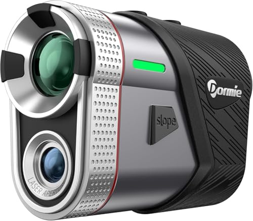 Dormie T100 Golf Laser Entfernungsmesser mit Steigung 800 Yards Aluminium Legierung Fahnenlock Vibration 7X Vergrößerung Magnet