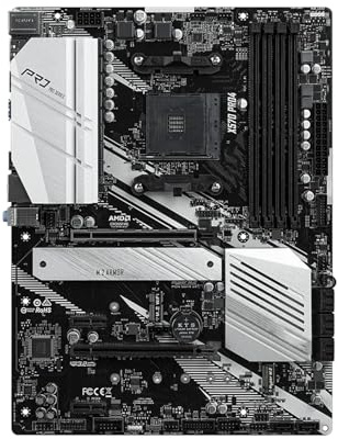 Scheda madre del gioco Scheda madre Fit For ASROCK X570 PRO4 ATX (Socket AM4) for Ryzen 5800X/5800X3D/5600 DDR4 M.2 (PCIe 4.0x4+PCIe 3.0 x4) ARGB Desktop PC