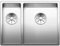 Blanco 521610 Fregadero de cocina de acero inoxidable, 340mm/180mm Becken rechts
