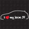 speedwerk-motorwear I Love My Leon 5F - Sticker kompatibel mit Seat - Baujahr 2012