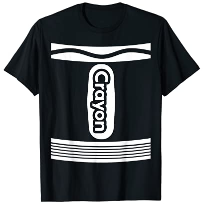 Wachsmalstift-Kostüm T-Shirt – Halloween Gruppe, Familie Kostüm