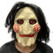 LePyCos Puzzle Jigsäge Maske Horror Clown Latex Billy The Puppet Halloween Kostüm
