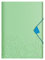 Leitz Urban Chic Eckspannermappe für bis zu 150 Blatt in A4 Format, Gummibandverschluss, Kunststoff, Grün, 46490050