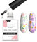 Makartt 15ML Nail Foil Glue Gel for Foil Stickers Nail Transfer Tips Manicure Art DIY UV LED Lamp Required Soak Off