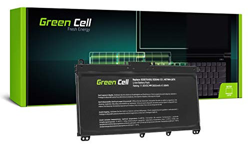 Green Cell 920046-121 920046-421 920070-855 HSTNN-LB7J HSTNN-LB7L HSTNN-LB7X HSTNN-UB7J TF03XL TPN-C131 TPN-Q188 TPN-Q189 TPN-Q190 TPN-Q191 Batterie pour HP Portable (3400mAh 11.5V Noir)