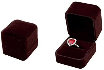 topmodel schmuckkästchen Schmuckkästen Aufbewahrungsbox aus Samt Quadratische Schmuckschatulle Dekorative Schmuckschatulle Schmuckablage ring box