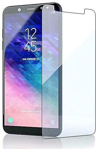 [2 Stück] Schutzfolie für Samsung Galaxy A6+ Plus Echt Hartglas Panzer Schutzglas Echt Hartglas Screen Protector 9H Tempered Glass