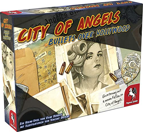 Pegasus Spiele 57461G City of Angels: Bullets over Hollywood [Erweiterung]
