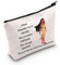 WZMPA Kosmetiktasche mit indischem Prinzessinnen-Motiv, mit Reißverschluss, Aufschrift You Are Braver Stronger Smarter Than You Think Princess, für Damen und Mädchen, Always Pocahontas