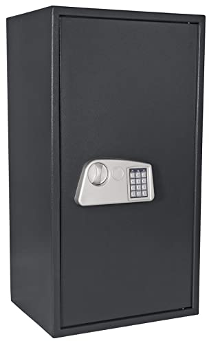 Profirst Möbeltresor Saphir 6 Elektronikschloss mit mechanischer Notschlüsselöffnung BxHxT 45x85x36cm inkl. Montagematerial herausnehmbarer Fachboden