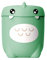 Healifty Dinosaurier-Mülleimer Schöner Papierkorb Cartoon-Tier-Design Mülleimer für Badezimmer Küche Schlafzimmer Home Office Hellgrün