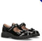 Tommy Hilfiger Scarpe in Vernice con Velcro, Zahira, Nero, 34