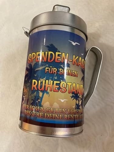 Spardose Spendenkasse Spende für den Ruhestand - Rente