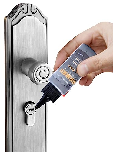 Hailerio Schmiermittel Für Schließzylinder Graphitpulver 60ml Graphit-Trockenschmiermittel In Pulverform Graphit Für Schlösser Graphitöl Graphit Inhalt Schmiermittel Für Schließzylinder