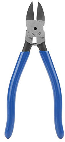 FLEXMAN Seitenschneider, 8 Zoll Seitenschneider Elektronik, Präzisionsschneide Zange, Tragbar Electronic Super Knips, Drahtschneider für Sauberes Schneiden und Präzises Schneiden