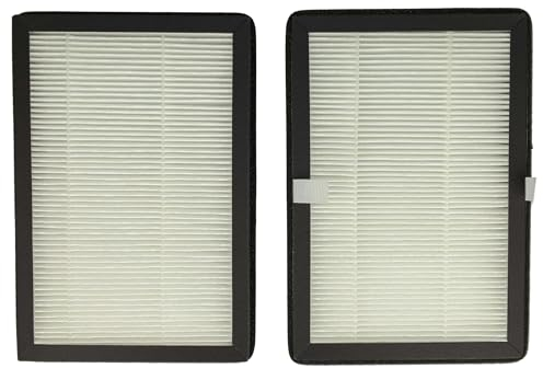 vhbw 2x filtro de partículas compatible con Rowenta Eclipse QU5030, QU5072, QU5060, QU5062 purificador, ventilador