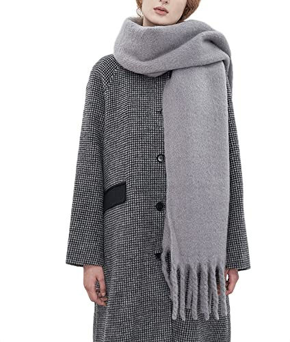 OUNIYA Damen Chunky Scarves Schal für kaltes Wetter