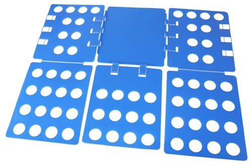 Praktisches Faltbrett für Kleidung und Wäsche - T-Shirt Faltbrett und Falthilfe für einfaches Zusammenlegen - Klappbarer Wäschefalter für Hemden, Hosen, Pyjamas und mehr - Umweltfreundliches Design